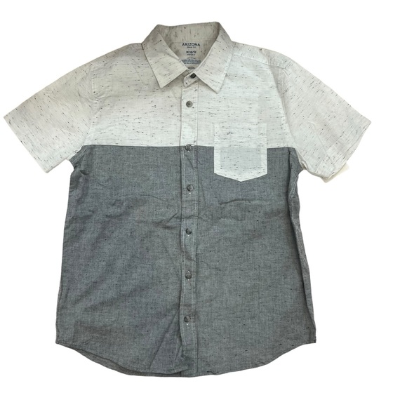 Arizona Boys Button Down Dress Shirt - Picture 1 of 5